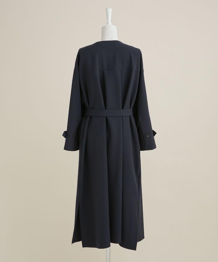 セール 50%OFF】LB.04/ノーカラーガウンコート(504797395 セール 50%OFF】LB.04/ノーカラーガウンコート(504797395