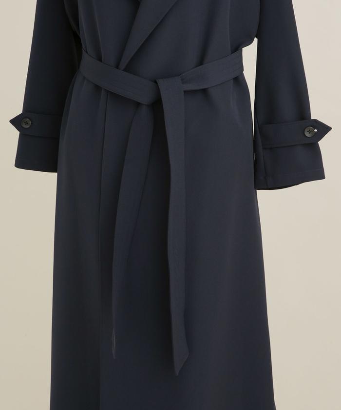 セール 50%OFF】LB.04/ノーカラーガウンコート(504797395 セール 50%OFF】LB.04/ノーカラーガウンコート(504797395
