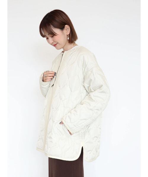 セール 60%OFF】あったかキルティングコート(504889295