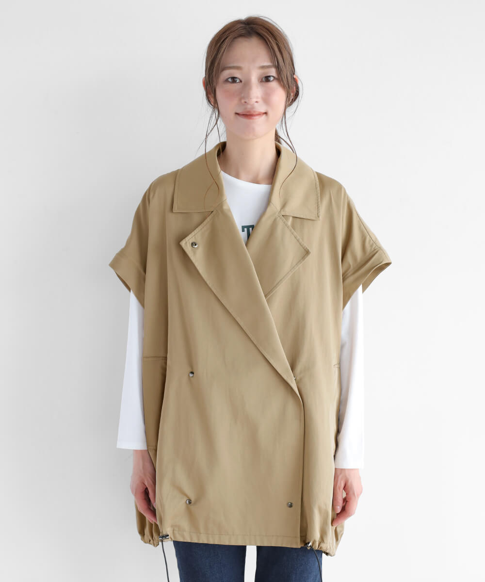スール soeur7 ZIP ショートコート ジャンパー
