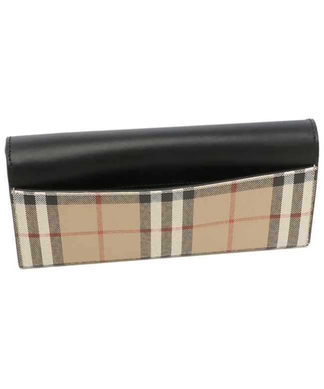 バーバリー 長財布 ブラック ベージュ レディース BURBERRY バーバリー 長財布 ブラック ベージュ レディース BURBERRY