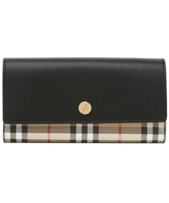 バーバリー 長財布 ブラック ベージュ レディース BURBERRY バーバリー 長財布 ブラック ベージュ レディース BURBERRY