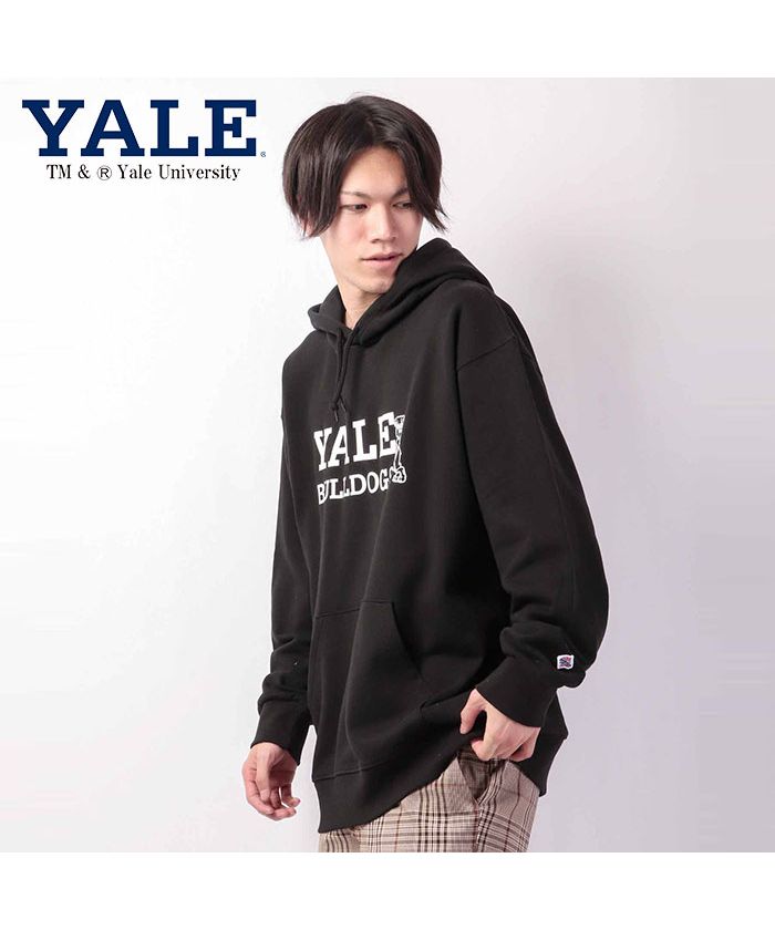 YALE UNIVERSITY SWEAT col L.GRAY イェール大学 アメリカ