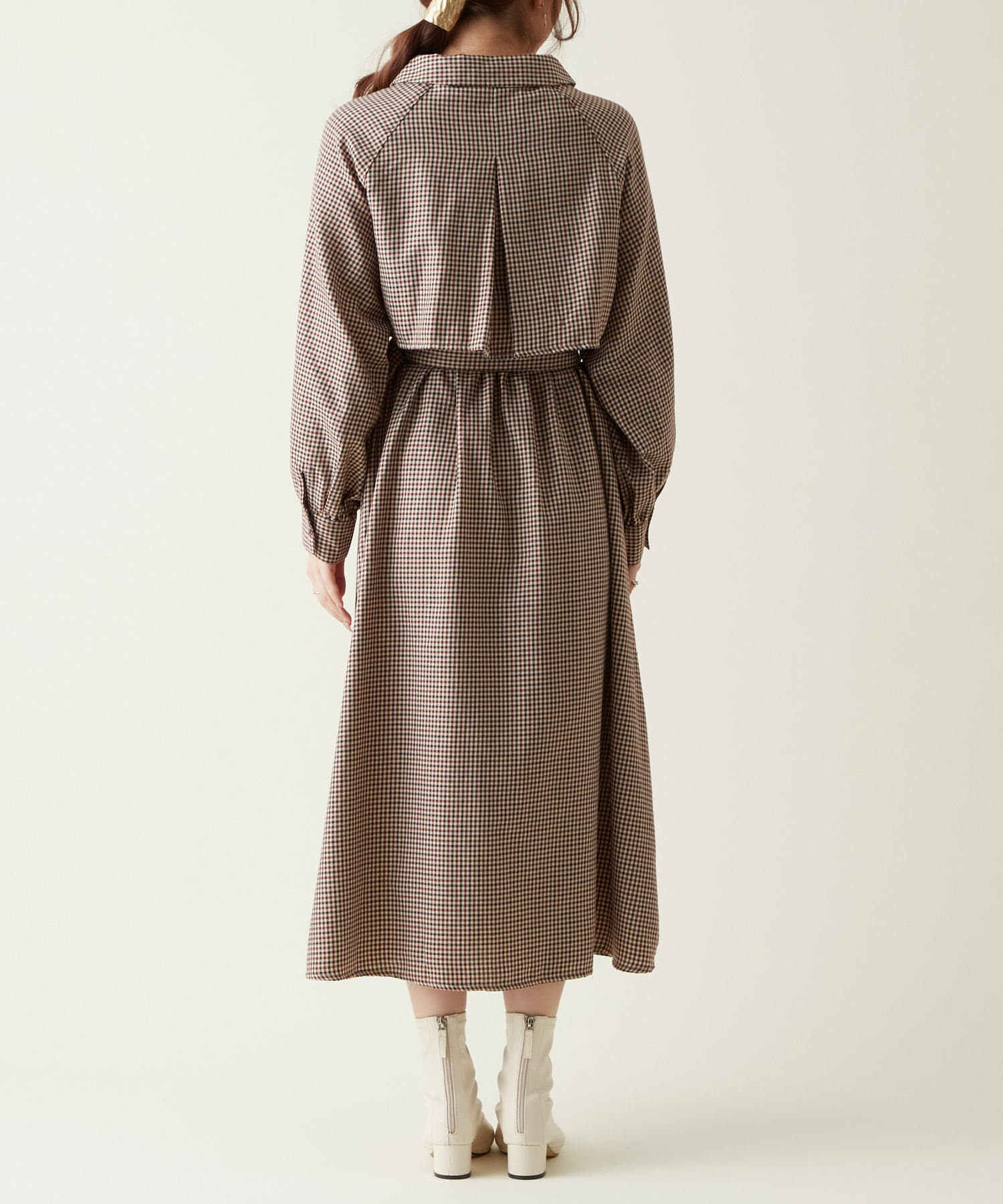 セール 50%OFF】TRガンクラブトレンチ風ワンピース(504882327