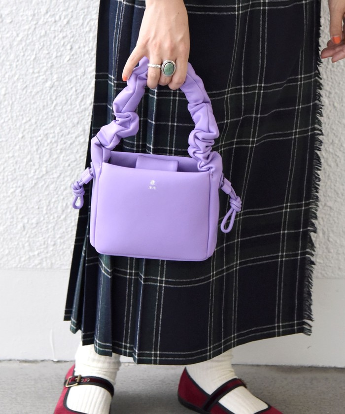 【美品】JW PEI Rylee ギャザーハンドル 2way バッグ セール】JW PEI: RYLEE ギャザー ハンドル 2WAY バッグ