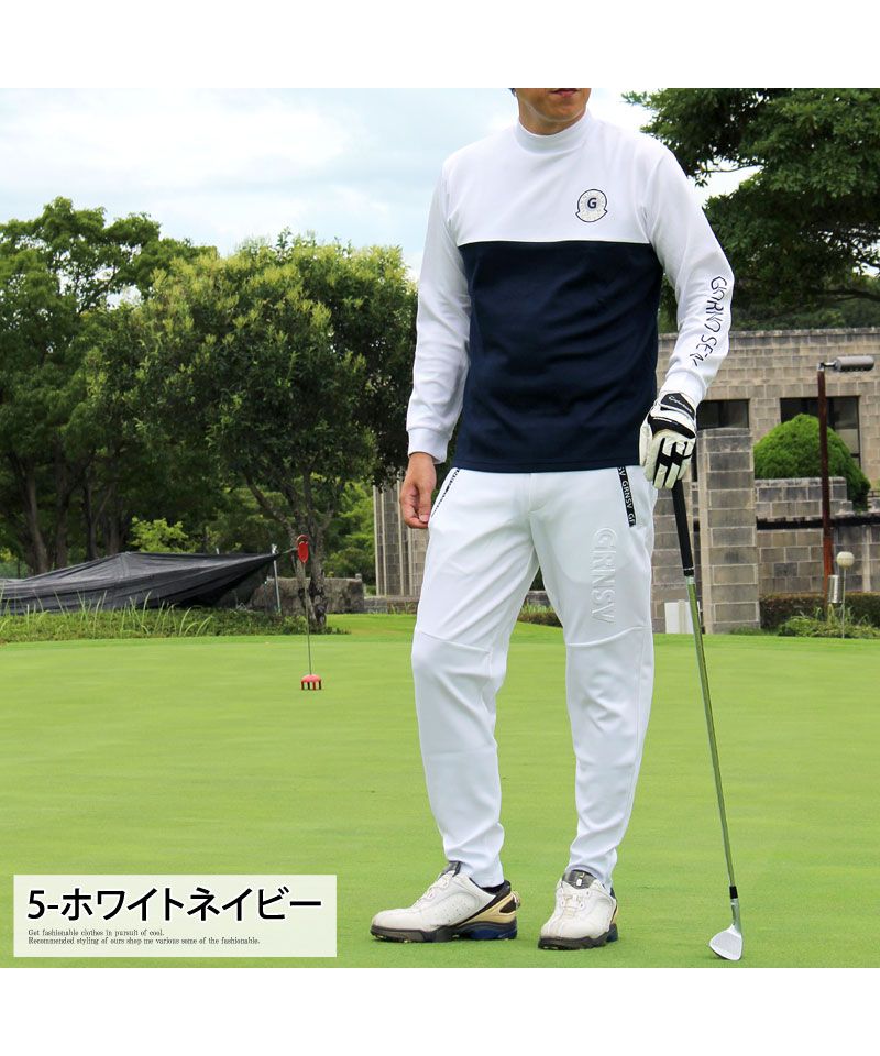 ビームスゴルフ ゴルフウェア 長袖シャツ 秋 冬 LOGO ポンチ