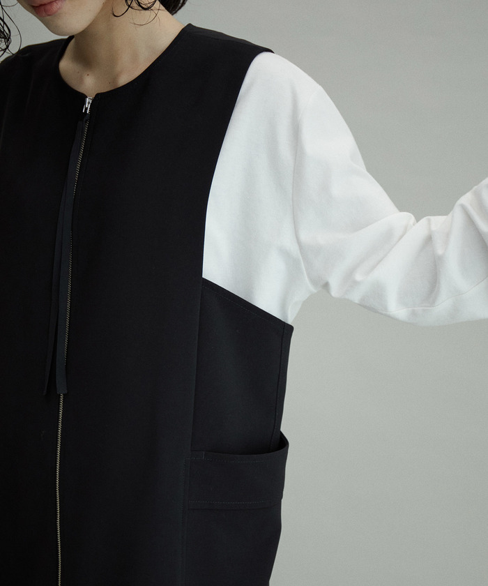 WEB限定(一部店舗展開あり)】2WAYジップジャンパースカート(504895105