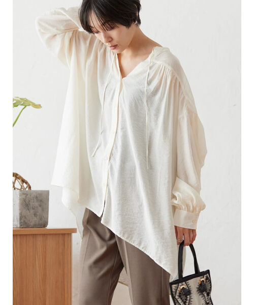 hooked vintage ブラウス ヴィンテージサテンブラウス | kawaii | axes femme online shop