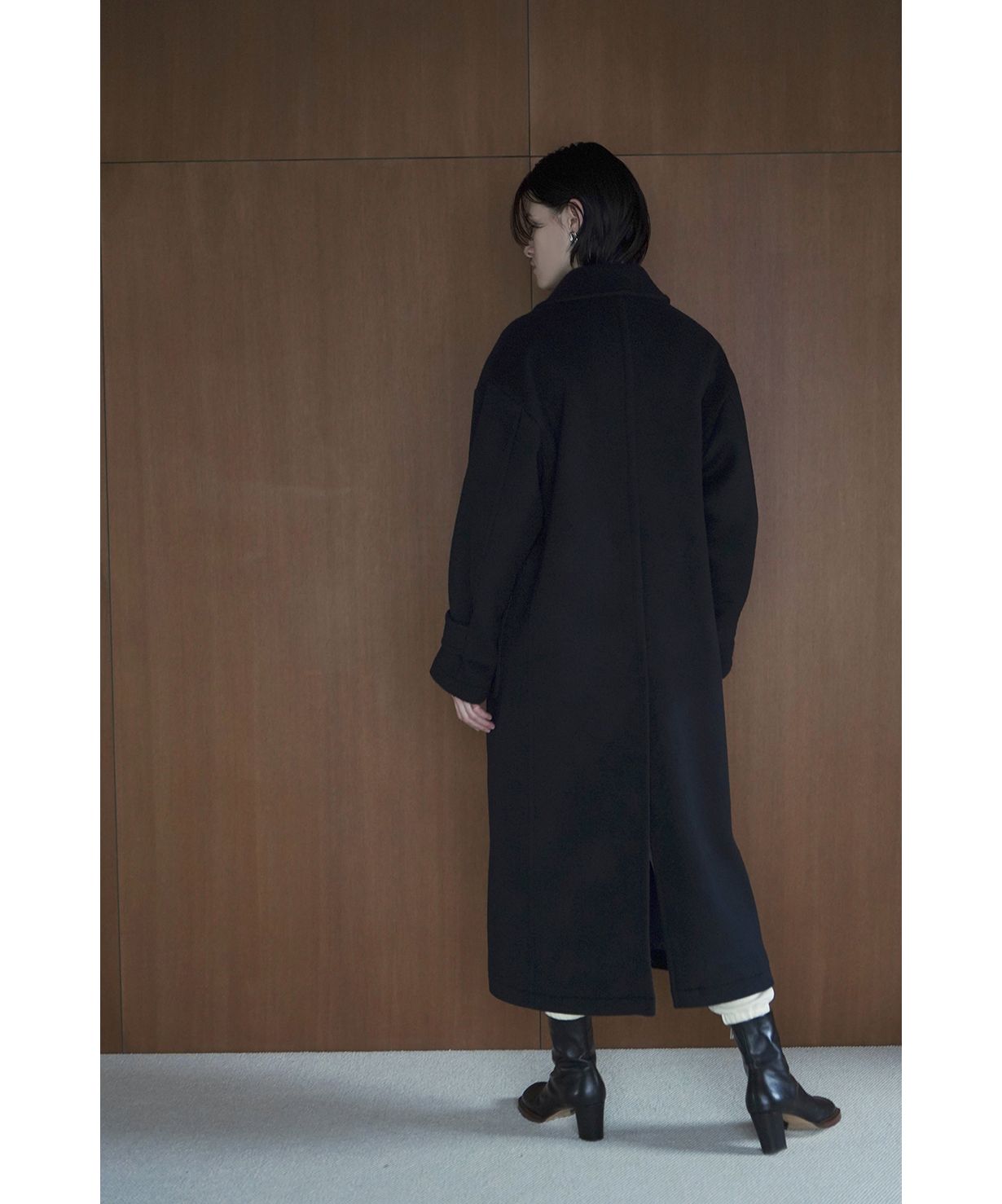 美品 2022AW CLANEクラネ OVER MAXI DUFFLE COAT