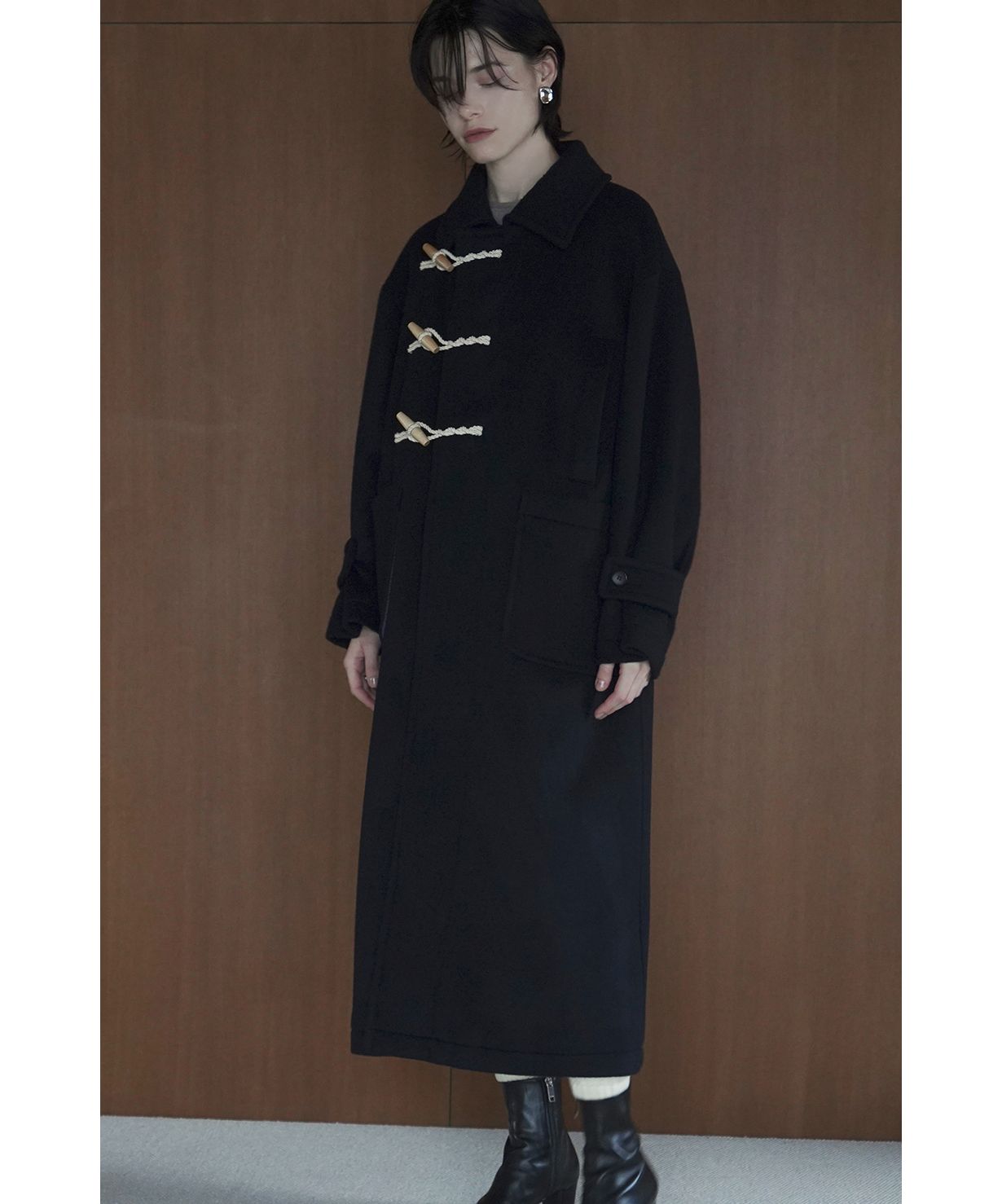 セール 30%OFF】OVER MAXI DUFFLE COAT(504885036) | クラネ(CLANE