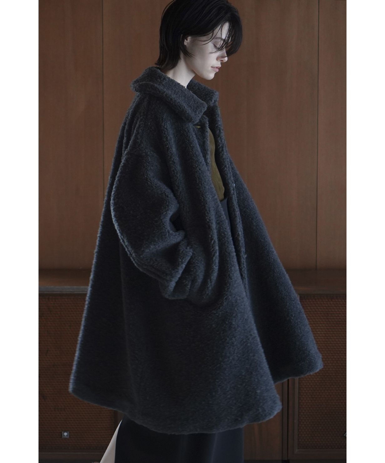 セール 40%OFF】 VOLUME FLARE BOA COAT(504885039) | クラネ(CLANE