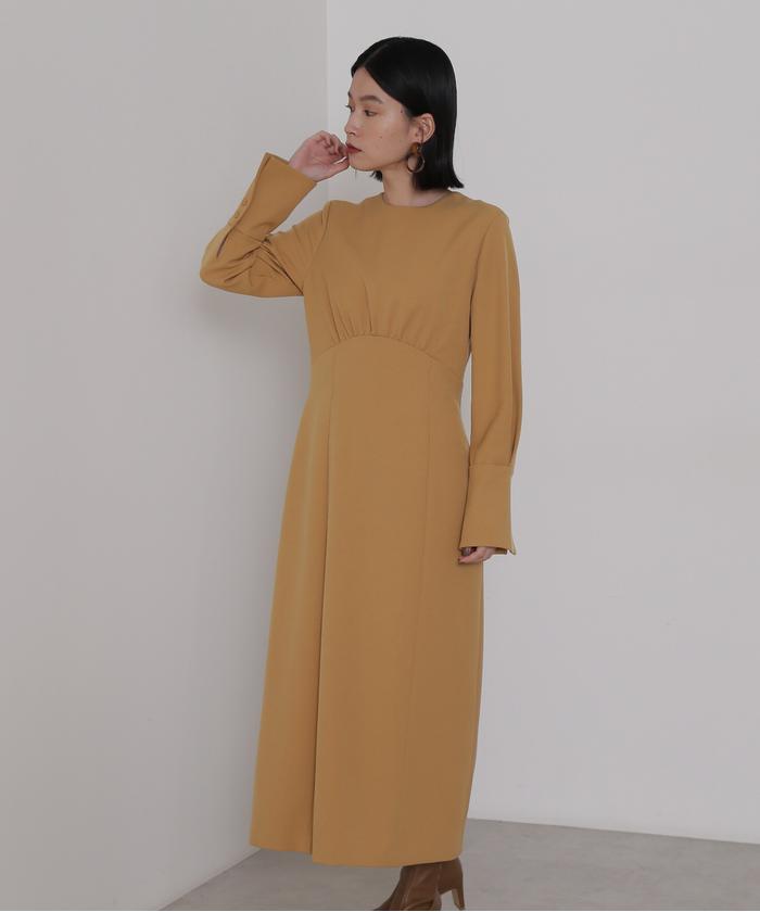 セール 60%OFF】ロングカフスナローワンピース(504896026