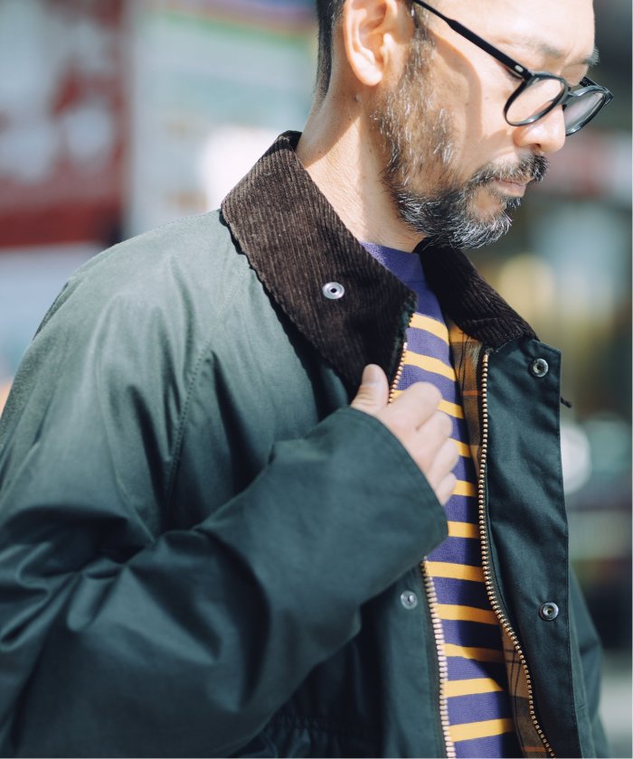 Barbour for JS / 別注 BIG SPEY / ビック スペイ - ブルゾン