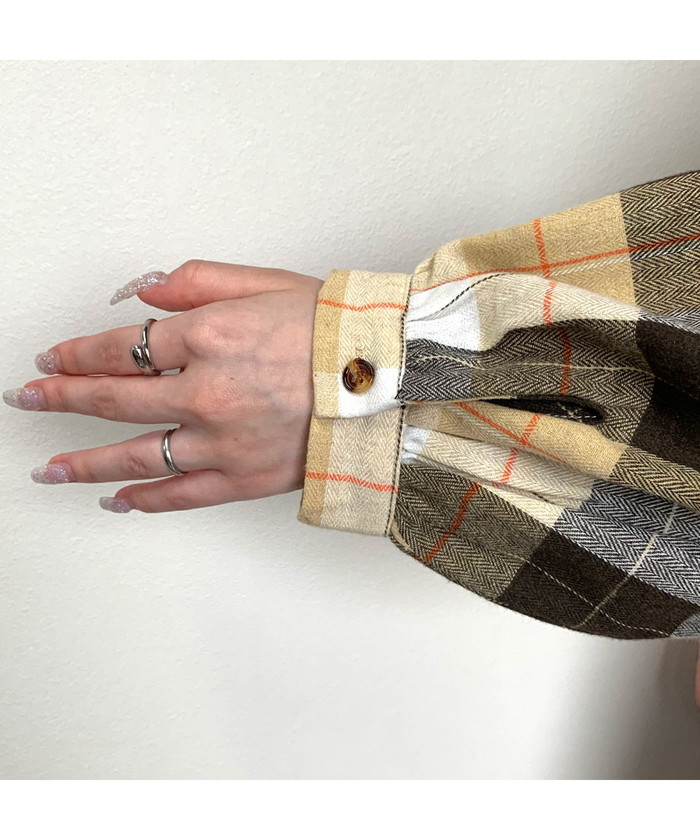 セール】チェック柄ショート丈シャツ(504897522) | ノンヘッジ