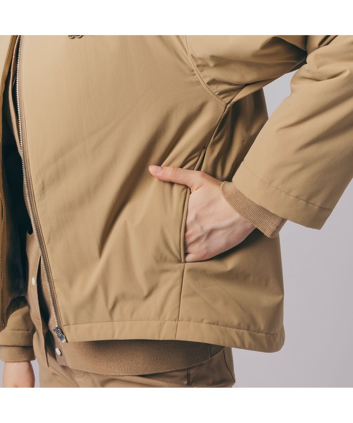 LACOSTE ジャケット ノーカラージャケット パデッドショート