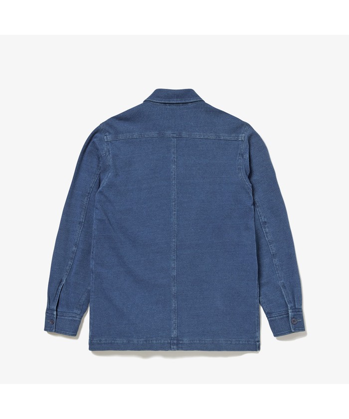 セール】ラコステ LACOSTE インディゴピケカバーオール