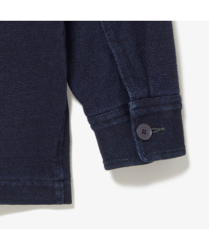 LACOSTE インディゴ ピケ カバーオール ラコステ LACOSTE インディゴピケカバーオール （ライト