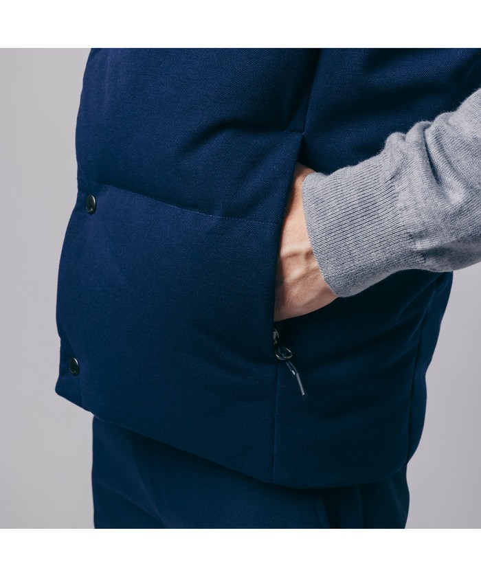 【希少】ラコステ ダウンベスト サイズ48　 ネイビー ワンポイントロゴ 楽天市場】【SALE／50%OFF】ダウンベスト LACOSTE ラコステ
