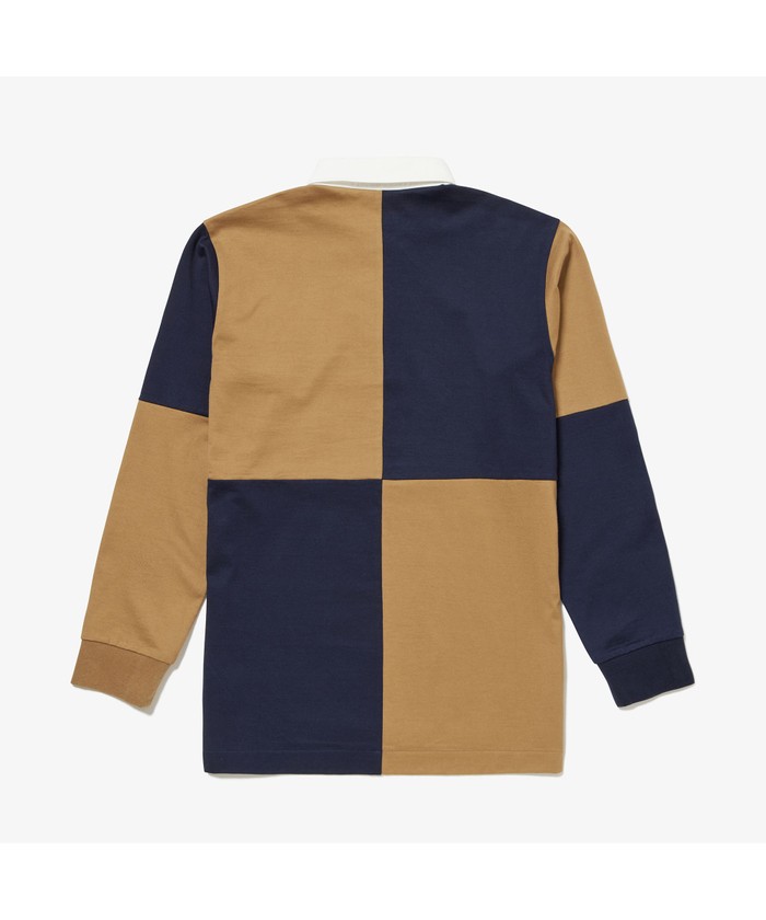 ラコステ LACOSTE カラーブロックラガーシャツ(504898376