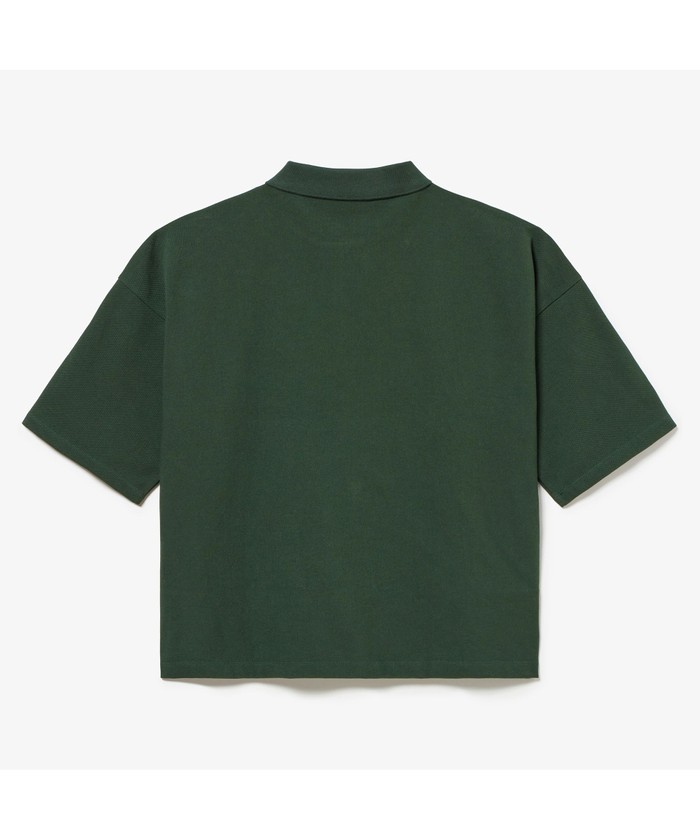 クーポン】ラコステ LACOSTE ヘビーウェイトピケポロシャツ
