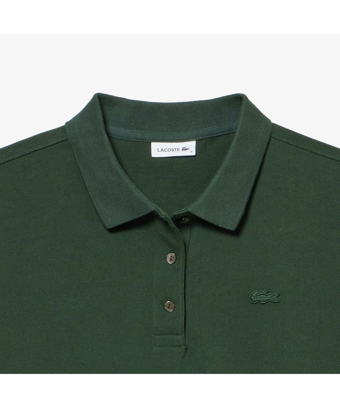 クーポン】ラコステ LACOSTE ヘビーウェイトピケポロシャツ