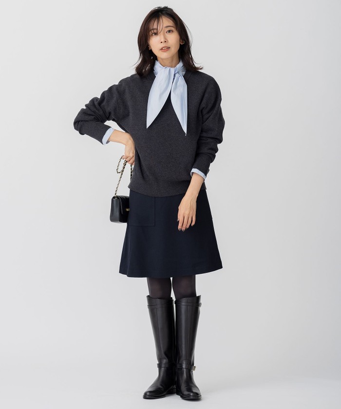 セール 40%OFF】CANCLINI スカーフ ディテール シャツ(504852555 セール 40%OFF】CANCLINI スカーフ ディテール シャツ(504852555