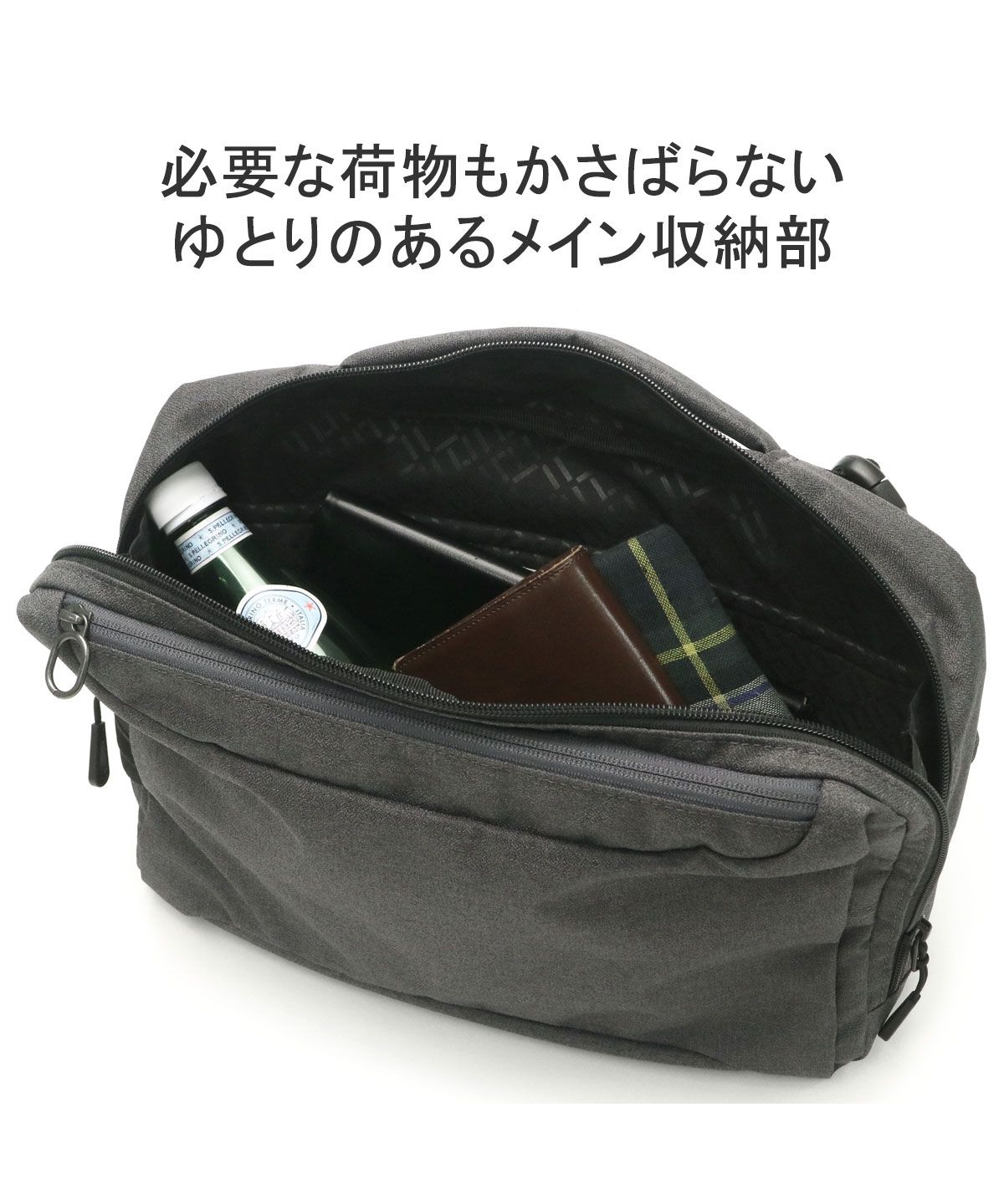 エースジーン　ace  ショルダーバッグ　ポケット　軽量 ace. GENE LABEL エース ショルダーバッグ Sサイズ ace.GENE