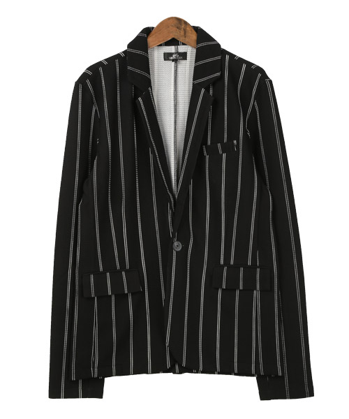 【★安心の定価販売★】 ラグスタイル ダブルストライプテーラードジャケット LUXSTYLE ジャケット・アウター