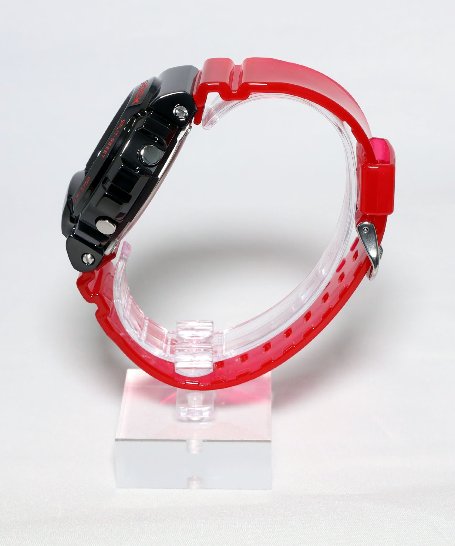 CASIO(カシオ) / クォーツ腕時計_G-SHOCK/デジタル/ラバー/RED