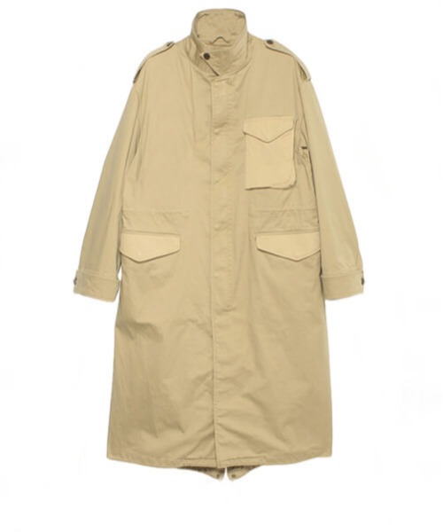 セール 70%OFF】クレドナ CREDONA リメイクミリタリーコート