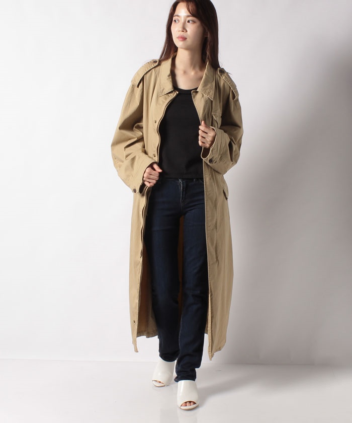 入荷中 セール 70%OFF】クレドナ CREDONA リメイクミリタリーコート ジャケット・アウター