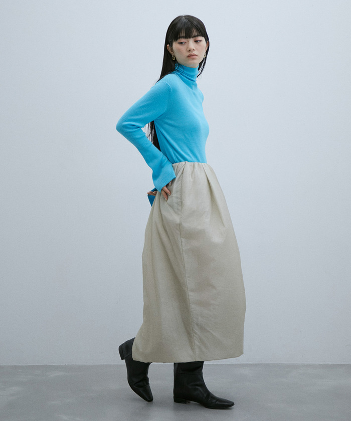 セール】【AMOMENTO】SHEER PADDED ROUND SKIRT(504880370 セール】【AMOMENTO】SHEER PADDED ROUND SKIRT(504880370