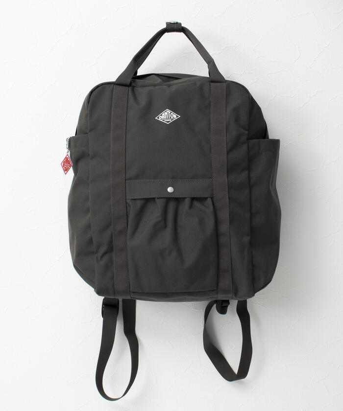 DANTON(ダントン) スクエアバックパック マットグレー DANTON(ダントン) スクエアバックパック マットグレー