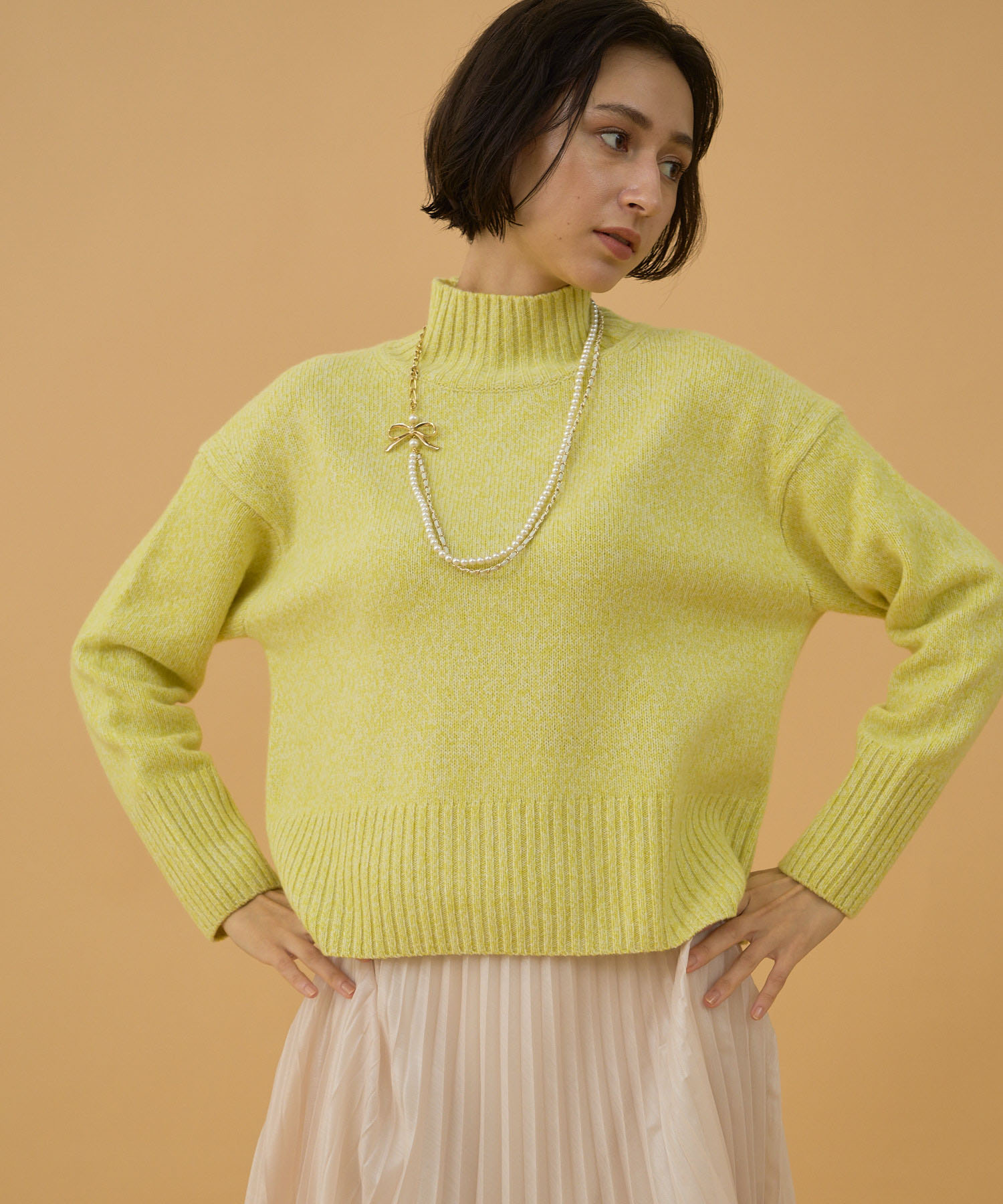 セール】ウールカシミヤ天竺ハイネック プルオーバー(504903164) | アナイ(ANAYI) - d fashion