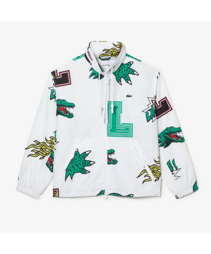 LACOSTE コミックグラフィックプリント ジャケット
