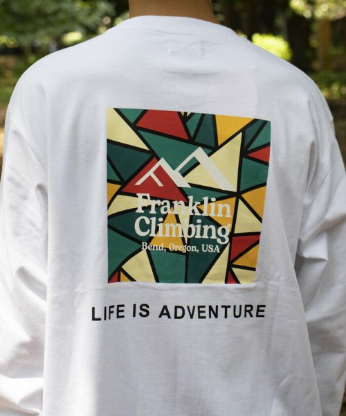 Franklin Climbing/フランクリンクライミング】バックプリント ボックスロゴロンT(504853854) | GLOSTER(GLOSTER) - d fashion Franklin Climbing/フランクリンクライミング】バックプリント ボックスロゴロンT(504853854) | GLOSTER(GLOSTER) - d fashion
