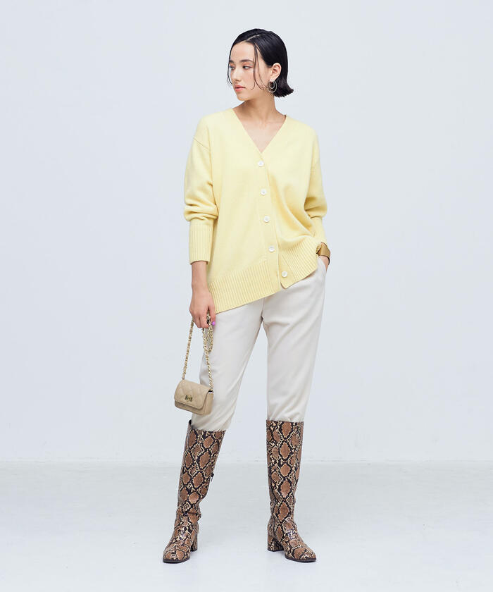 セール 50%OFF】◇【WEB限定】MUSIC カシミヤブレンド長めV セール 50%OFF】◇【WEB限定】MUSIC カシミヤブレンド長めV