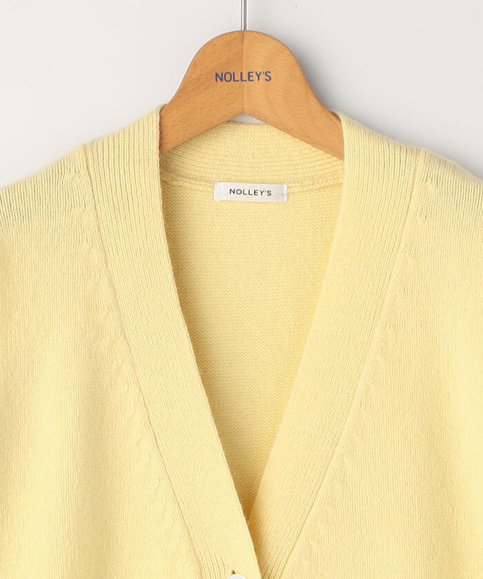 NOLLEY'S｜◇【WEB限定】カシミヤブレンド長めVネック