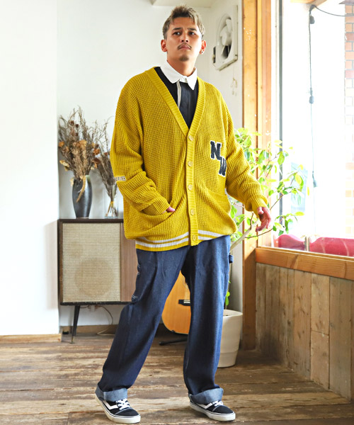 ラグスタイル LUXSTYLE 甘編みオーバーサイズスクール