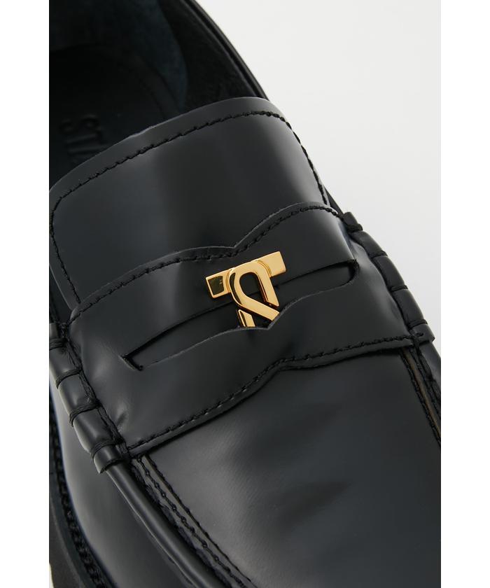 セール 13%OFF】トラッドタンクソールソフトローファー