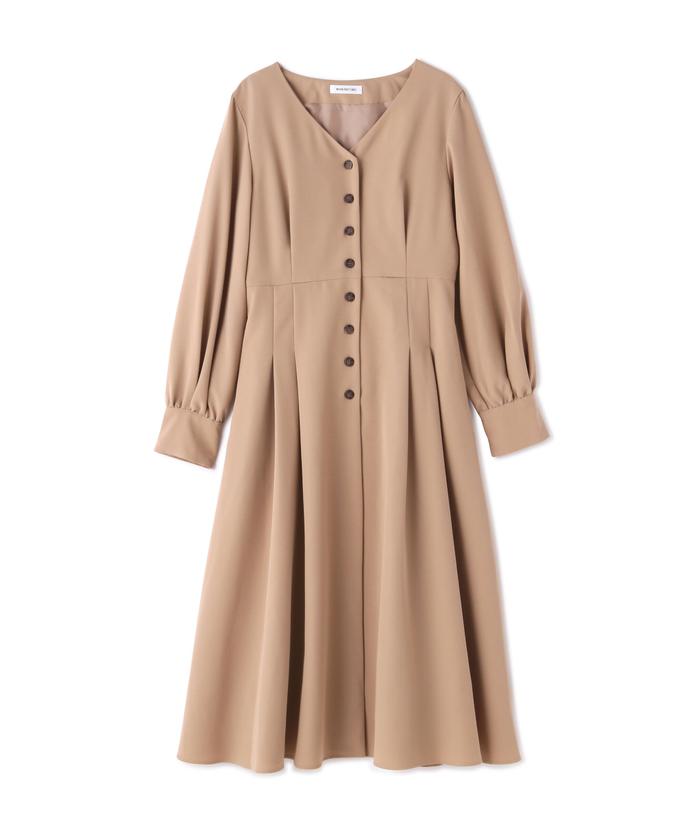 セール 50%OFF】ボタンディテールワンピース(504905857