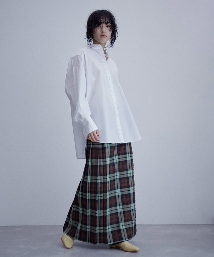 セール 60%OFF】【サステナブル】カーブスリーブシャツ