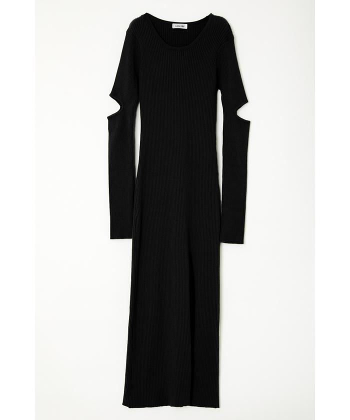 セール】SLEEVE SLIT LONG OP(504909134) | ラグアジェム(LAGUA セール】SLEEVE SLIT LONG OP(504909134) | ラグアジェム(LAGUA