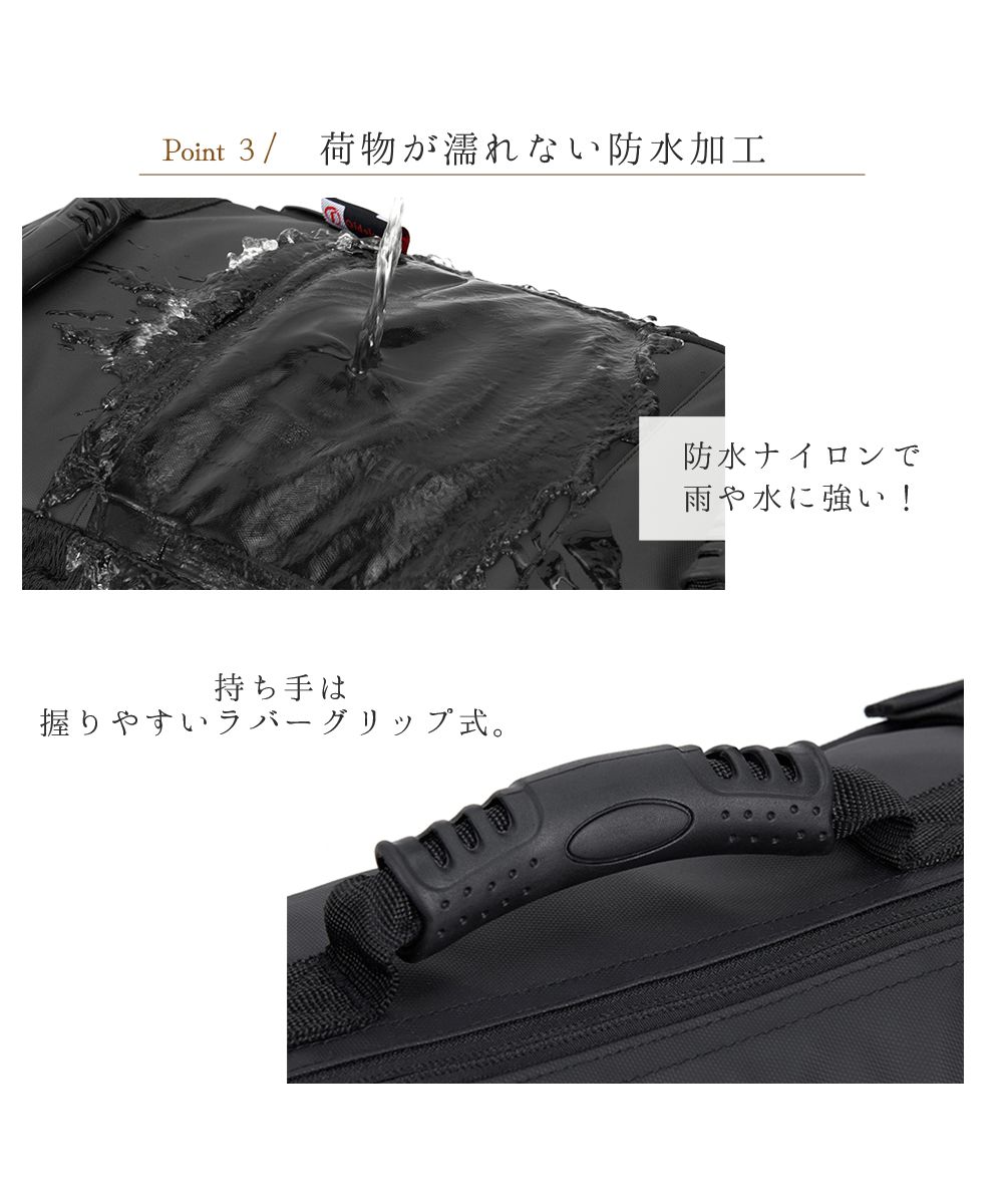 DIANA スクエア型ナイロンボストン ブラック 靴・バッグのダイアナ通販サイト ｜ UE5107: バッグ