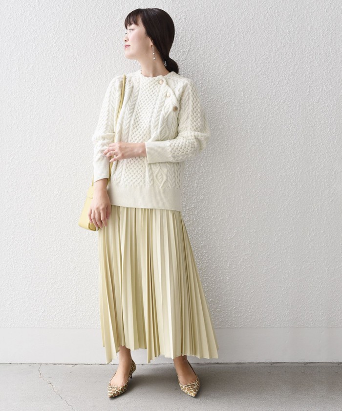 セール 50%OFF】*ショルダーボタンケーブルニット◇(504910885) | シップス ウィメン(SHIPS WOMEN) - d fashion