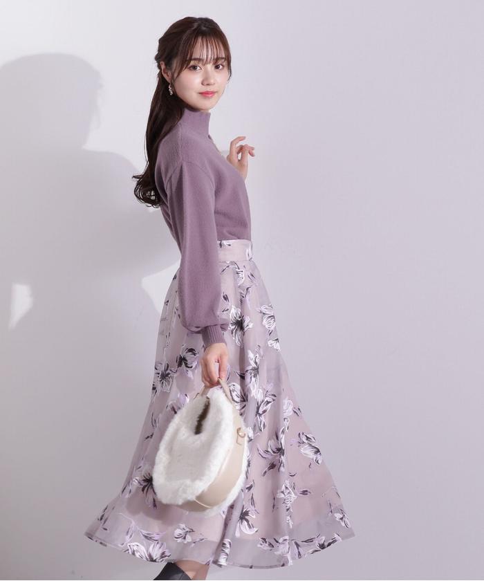 セール 20%OFF】ラバーフラワータックスカート(504911516
