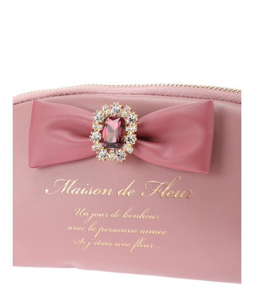 Maison de FLEUR - ♡新品♡メゾンドフルール♡ビジューベルトiPhone11ケース♡ピンク♡ メゾン ド フルール Maison de FLEUR ビジューベルトアイフォン