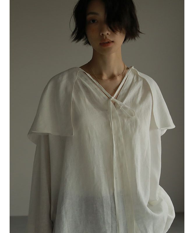 セール 40%OFF】リネンワイドカラーシャツ(504908197) | エトレ