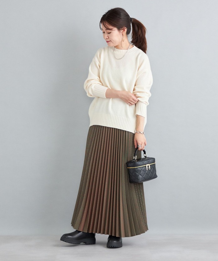セール 40%OFF】ウールカシミヤ クルーネック プルオーバー