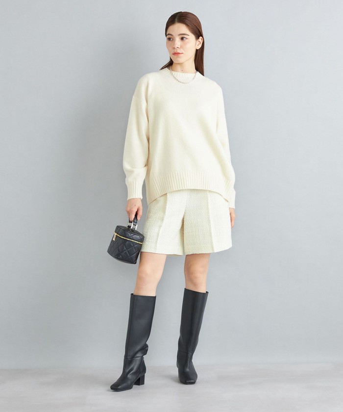セール 40%OFF】ウールカシミヤ クルーネック プルオーバー セール 40%OFF】ウールカシミヤ クルーネック プルオーバー